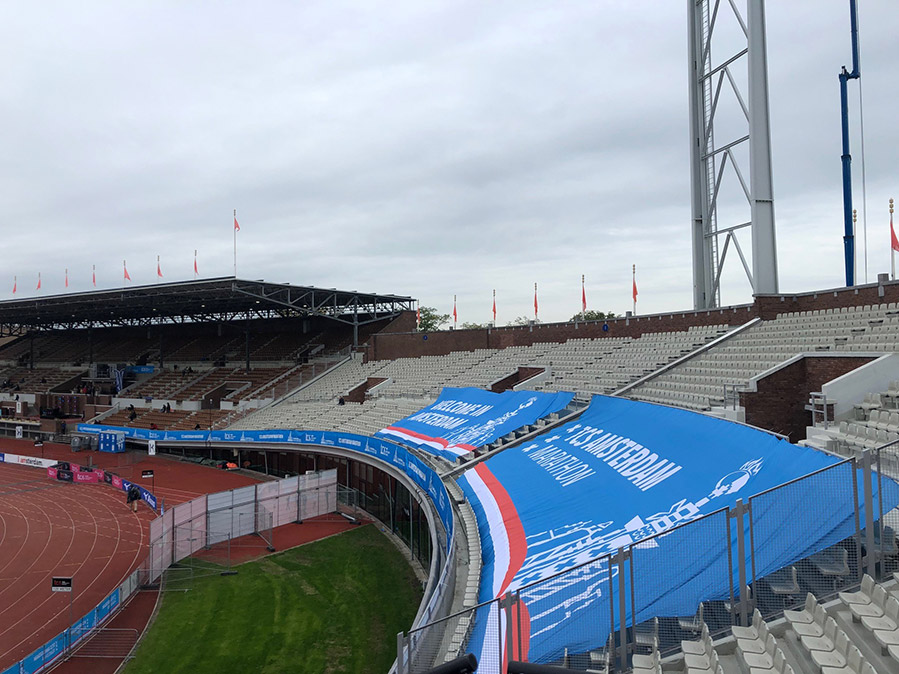 Megadoeken in het Olympisch Stadion